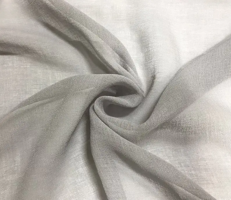 Sheer Ripple Fold Drapery Panel (2)