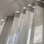 Sheer Ripple Fold Drapery Panel (3)
