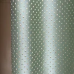 Vintage Green Satin Jacquard Curtains for Living Room (4)